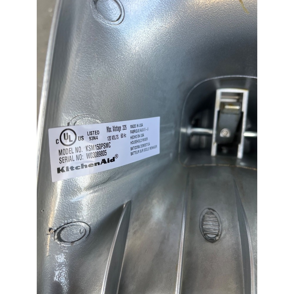 KitchenAide Artisan Series 5 Quart Tilt Head Stand Mixer Contour Silver - Picture 7 of 7